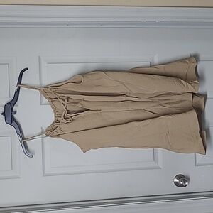 Divided By H&M Trapeze Swimsuit Cover-up Tan Size XL NWT